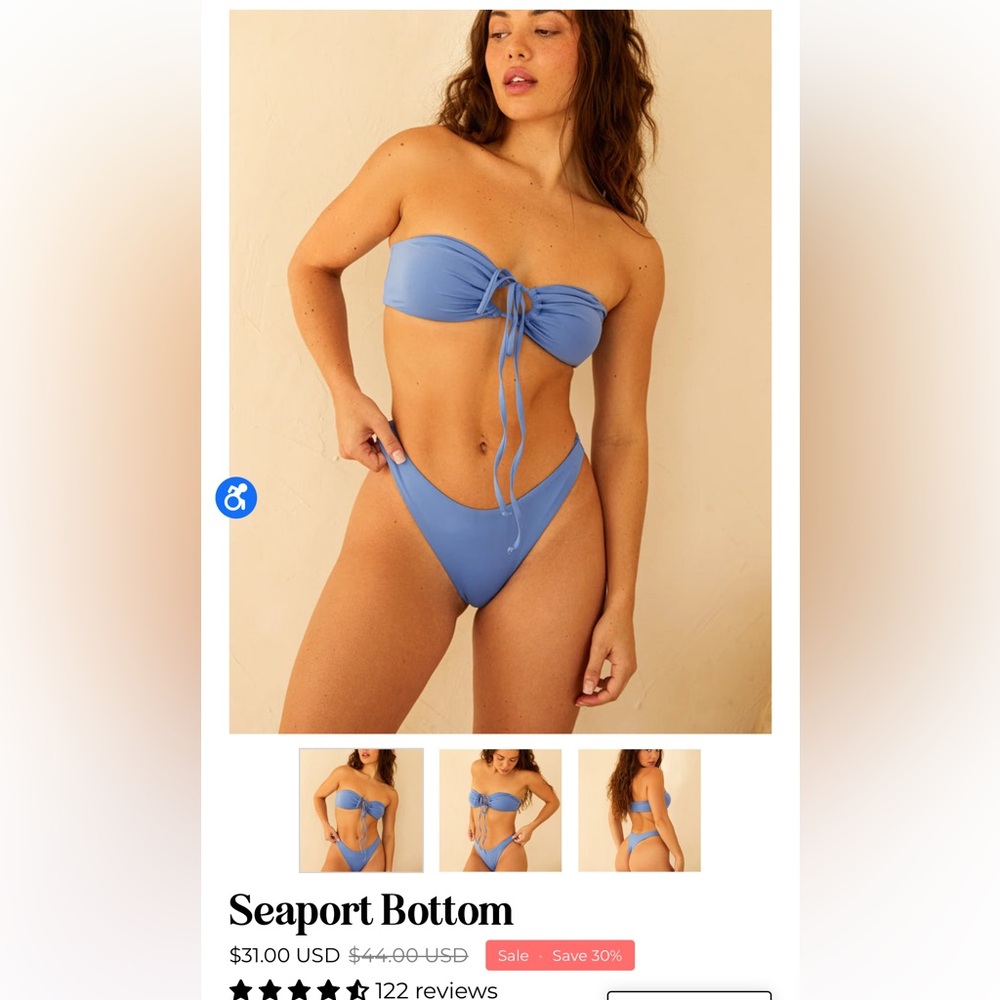 Selling both bikini bottoms.